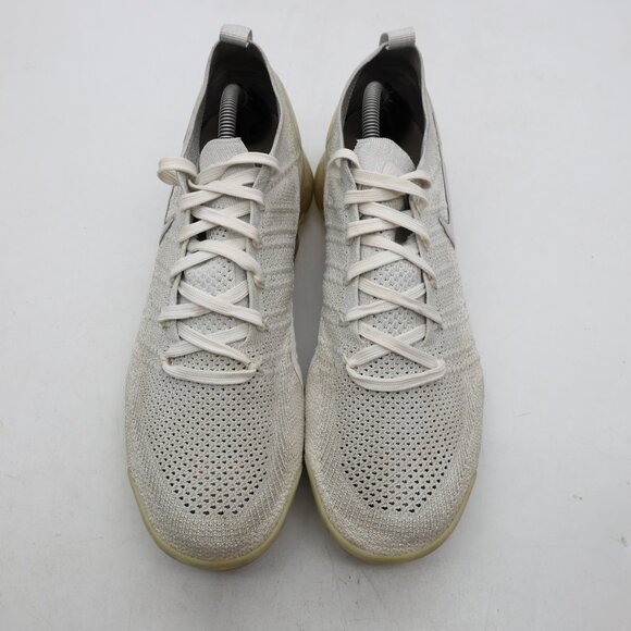 Nike Air VaporMax Flyknit 2 Men's Size 11 White Athletic Running Shoes Sneakers - Picture 2 of 10